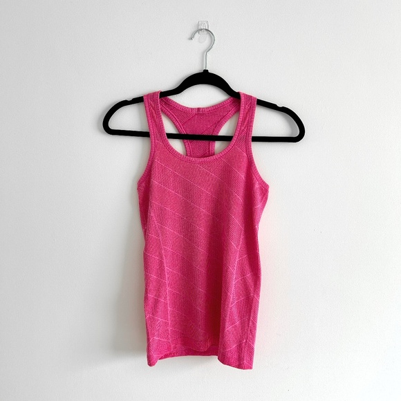 lululemon Swiftly Tech Tank Top Racerback Pink for Running and Training Size 2 - Picture 1 of 9